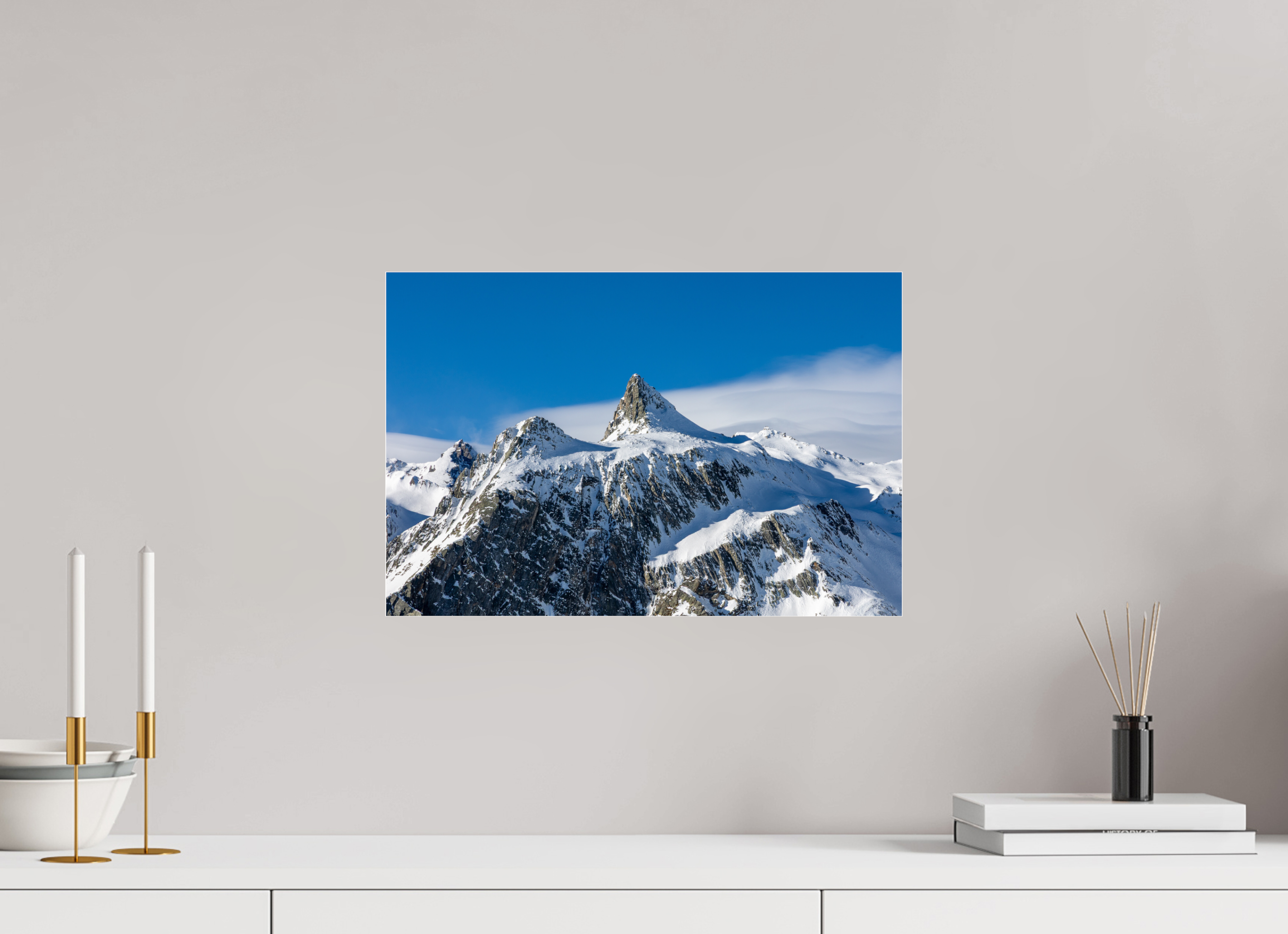 45 x 30 cm, PLEXI - DECEMBRE 2025 Le Pain de Sucre et sa mer de nuage (Format Paysage)