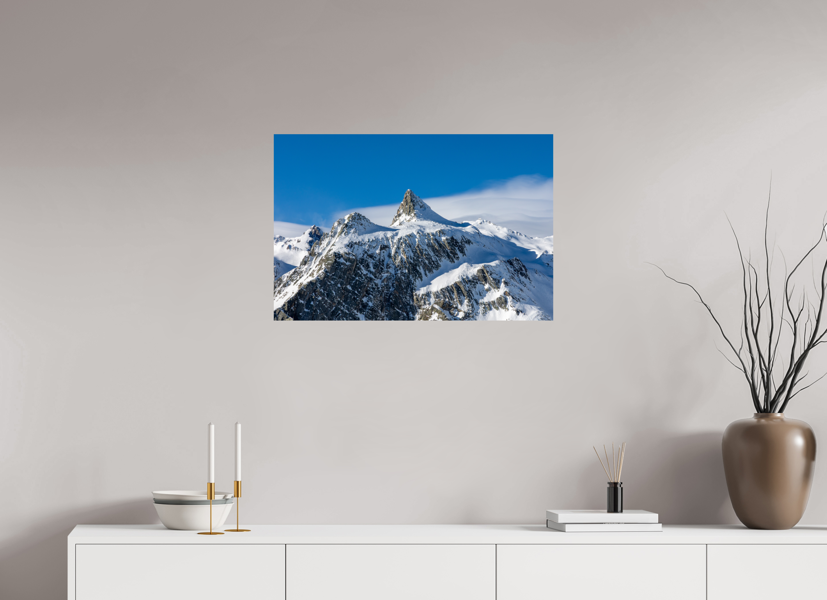 75 x 50 cm, POSTER - DECEMBRE 2025 Le Pain de Sucre et sa mer de nuage (Format Paysage)