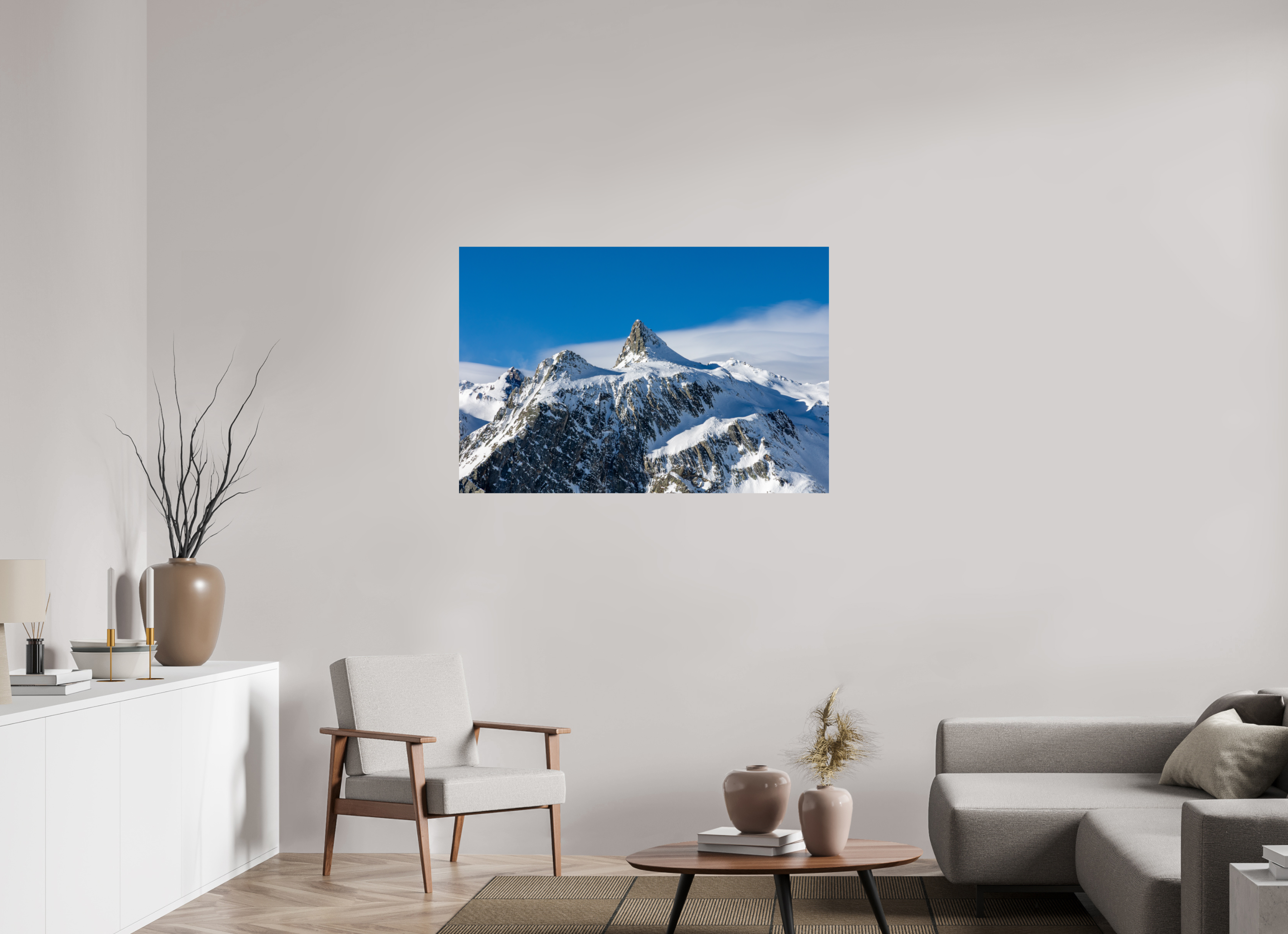120 x 80 cm, POSTER - DECEMBRE 2025 Le Pain de Sucre et sa mer de nuage (Format Paysage)