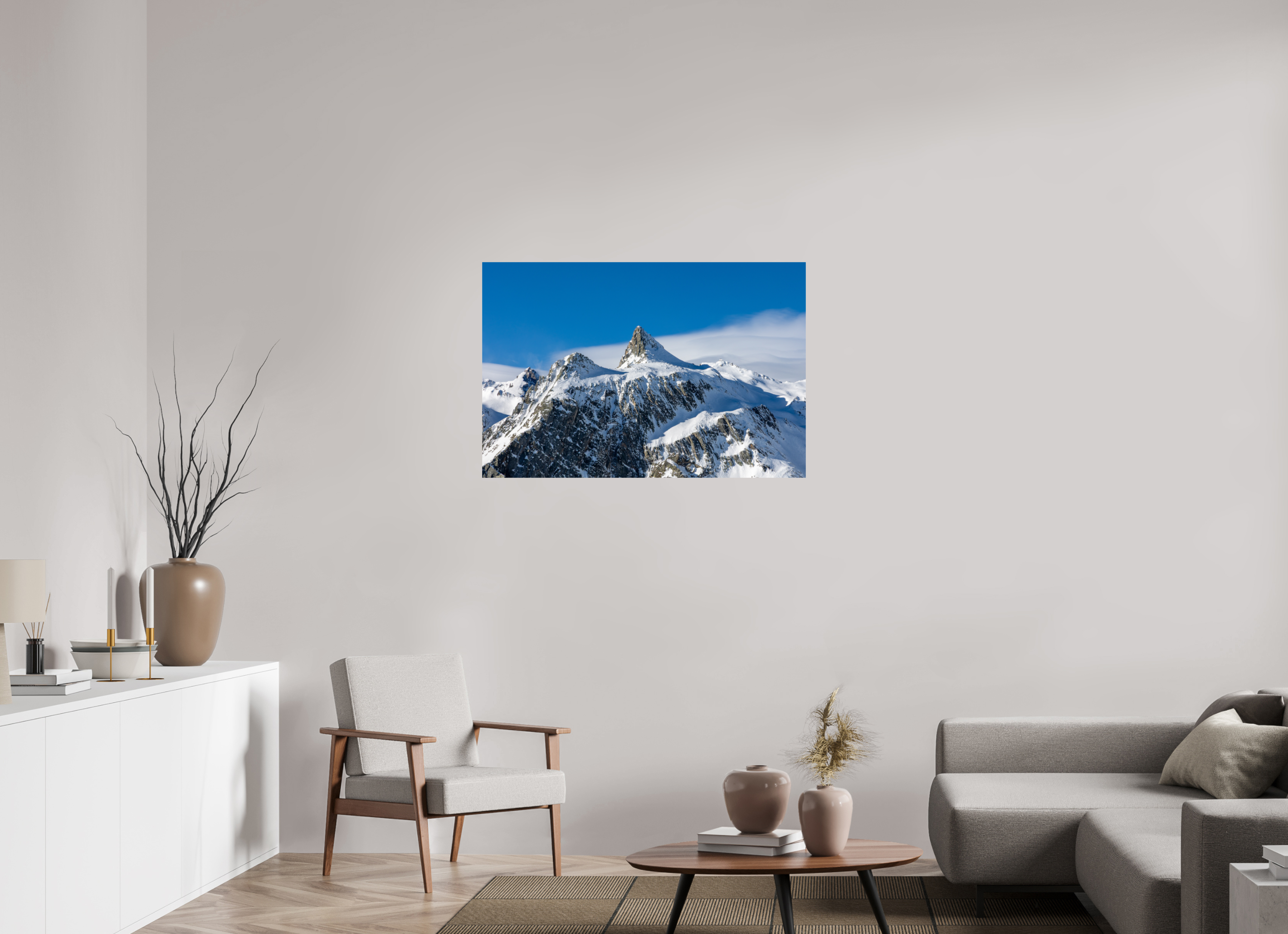 105 x 70 cm, POSTER - DECEMBRE 2025 Le Pain de Sucre et sa mer de nuage (Format Paysage)