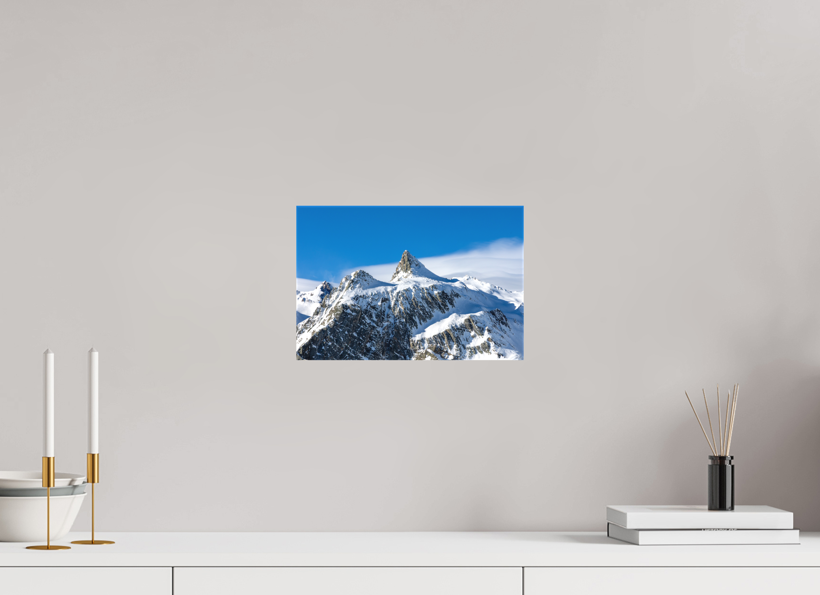 30 x 20 cm, TOILE - DECEMBRE 2025 Le Pain de Sucre et sa mer de nuage (Format Paysage)