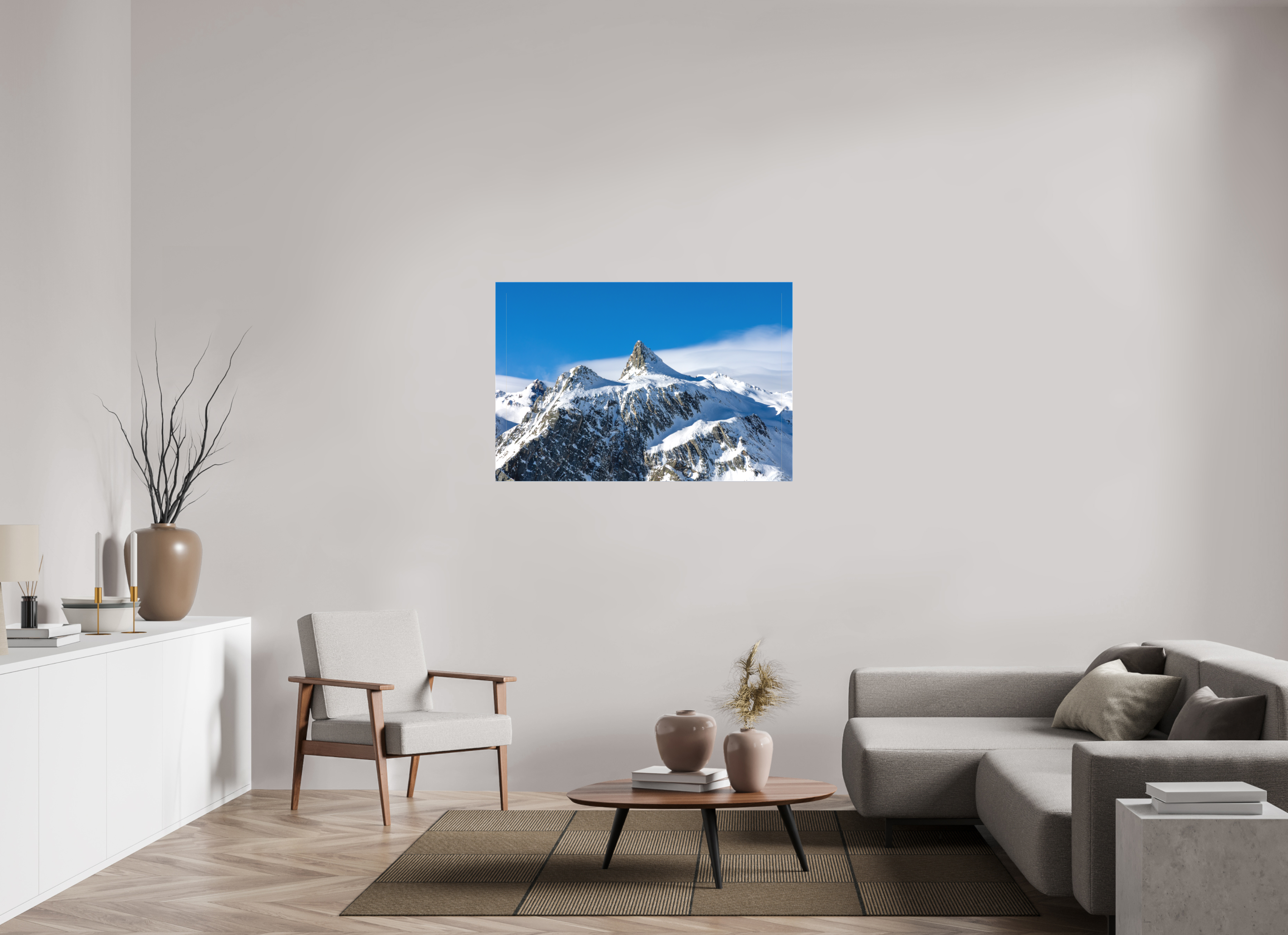 120 x 80 cm, TOILE - DECEMBRE 2025 Le Pain de Sucre et sa mer de nuage (Format Paysage)