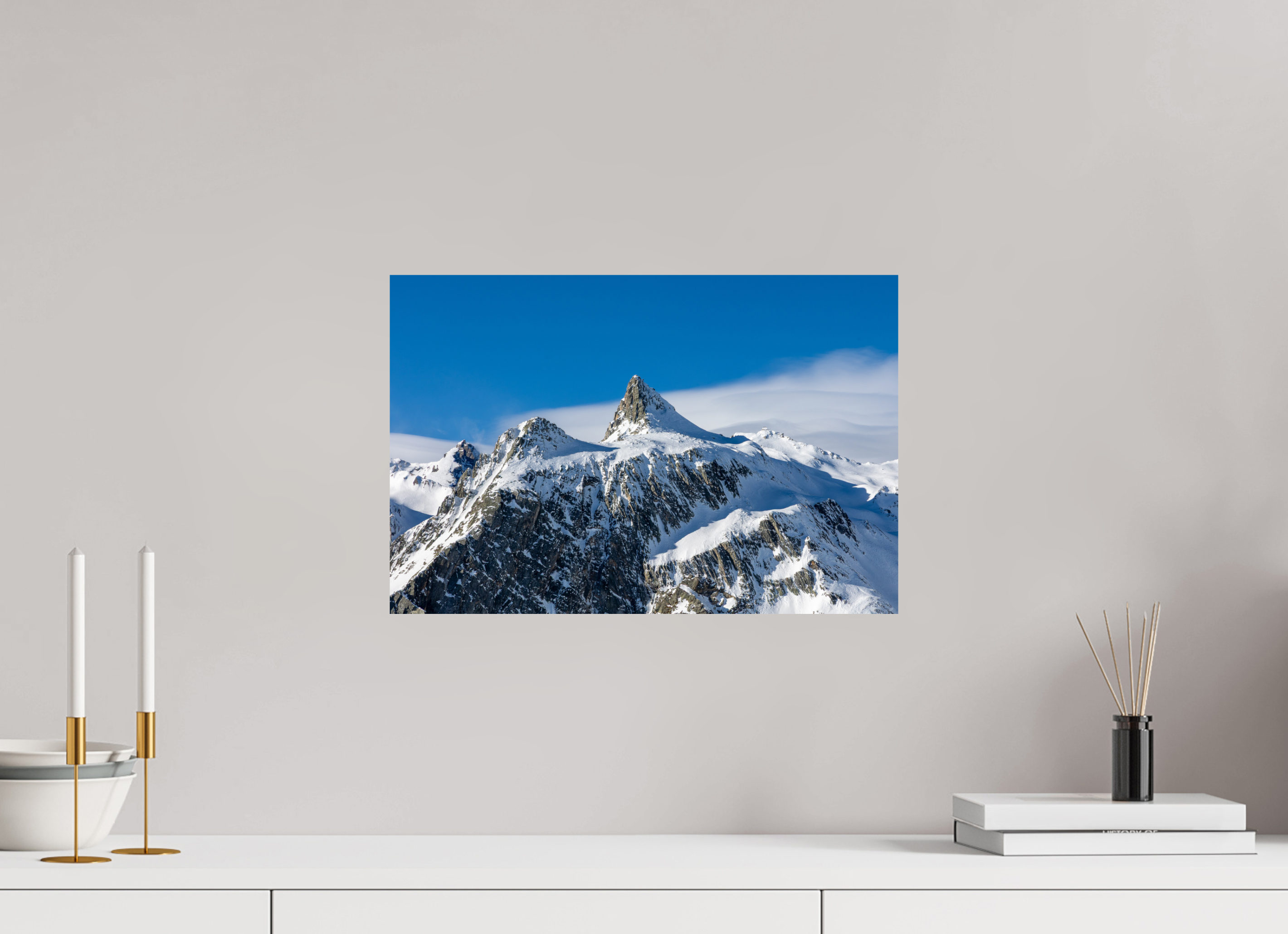 45 x 30 cm, POSTER - DECEMBRE 2025 Le Pain de Sucre et sa mer de nuage (Format Paysage)
