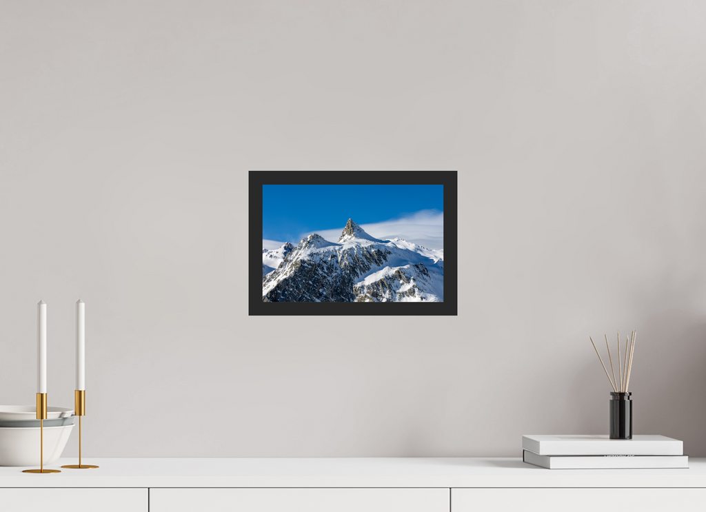 30 x 20 cm, CADRE V2 - DECEMBRE 2025 Le Pain de Sucre et sa mer de nuage (Format Paysage)