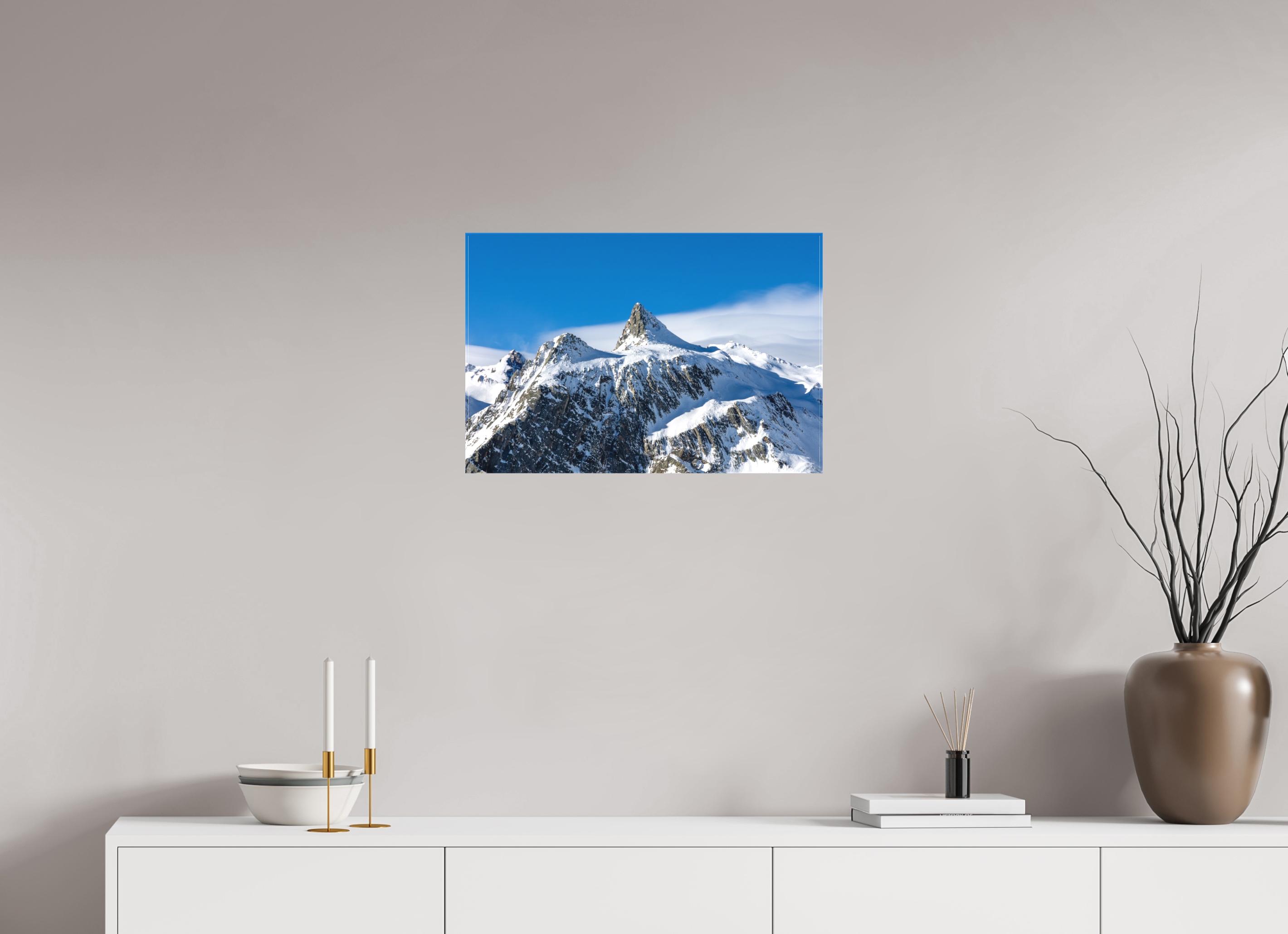 60 x 40 cm, TOILE - DECEMBRE 2025 Le Pain de Sucre et sa mer de nuage (Format Paysage)