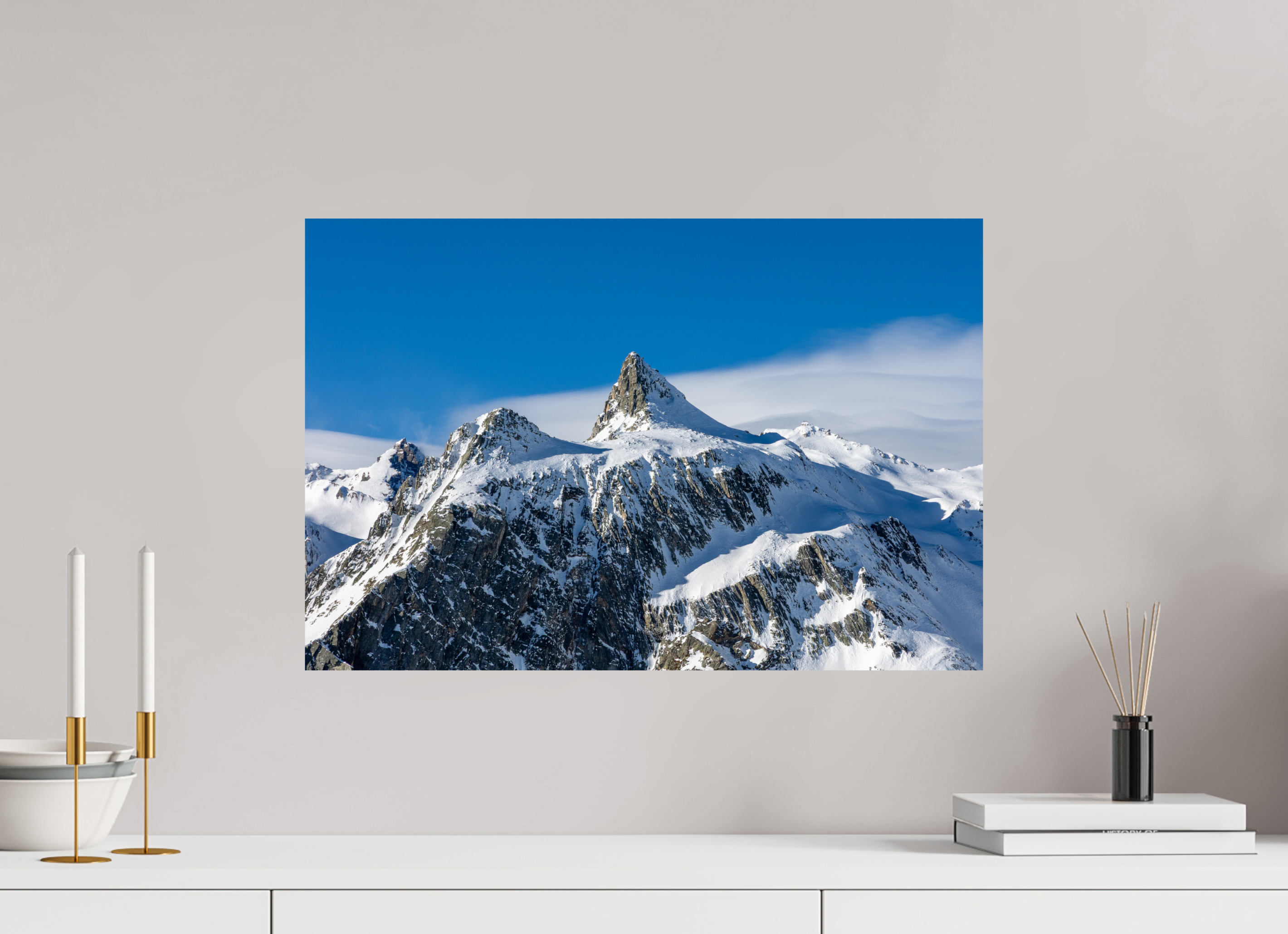 60 x 40 cm, POSTER - DECEMBRE 2025 Le Pain de Sucre et sa mer de nuage (Format Paysage)